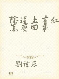 阴道上有红点疼怎么回事