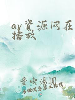av资源网在线播放