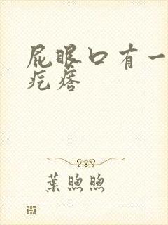 屁眼口有一个硬疙瘩