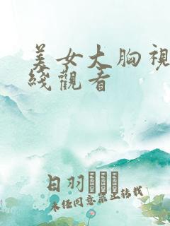 美女大胸视频在线观看