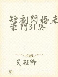 短剧闪婚老公是豪门31集