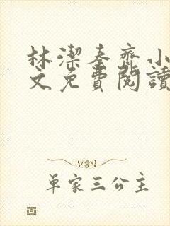 林洁秦齐小说全文免费阅读最新章节