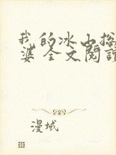 我的冰山总裁老婆 全文阅读