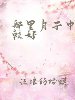 哪里月子中心比较好