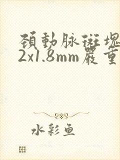 颈动脉斑块6.2x1.8mm严重吗