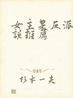 女主是反派的小说推荐