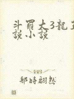 斗罗大3龙王传说小说