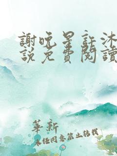 谢晚星许沐尧小说免费阅读最新章节