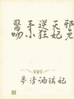 医手逆天邪王毒吻小狂妃免费阅读