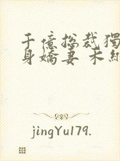 千亿总裁独宠替身娇妻 禾维