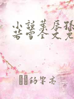 小说叶辰孙怡夏若雪全文免费阅读