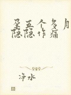 孕五个多月肚子隐隐作痛