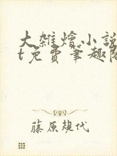 大杂烩小说txt免费笔趣阁