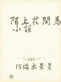 陌上花开为君顾 小说