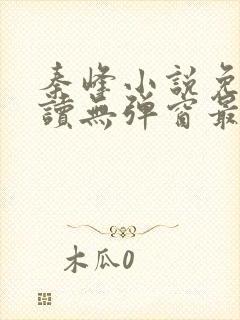 秦峰小说免费阅读无弹窗最新章节