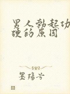 男人勃起功能不硬的原因