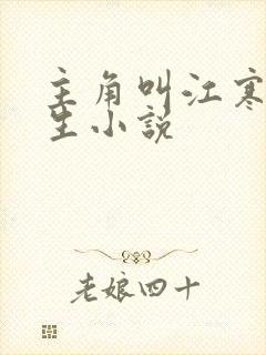 主角叫江寒的重生小说