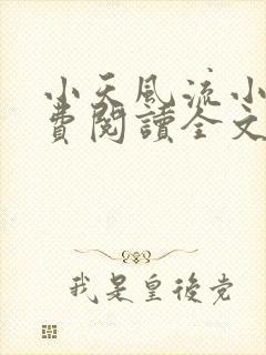 小天风流小说免费阅读全文最新章节