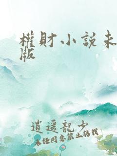 权财小说未删减版