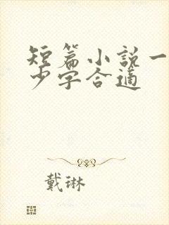 短篇小说一般多少字合适