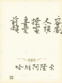 前妻撩人容总他超爱电视剧全集