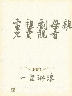 电视剧母亲全集免费观看