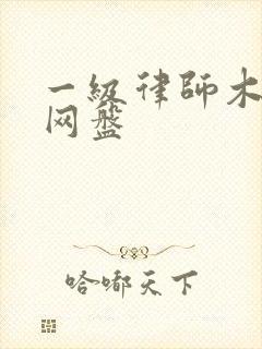 一级律师木苏里网盘