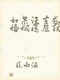 如果没有感情了婚姻还应该继续吗