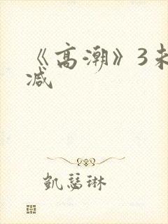 《高潮》3未删减