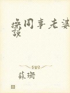 操同事老婆的小说