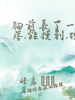 胸前长了一个疙瘩,能摸到,硬硬的,有点疼