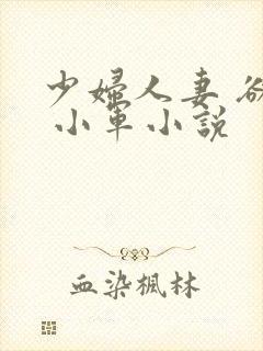 少妇人妻 欲望 小军小说