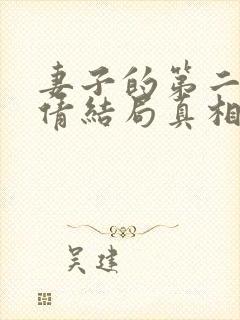 妻子的第二春张倩结局真相