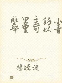 双男主的小说在哪里可以看