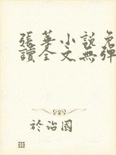 张华小说免费阅读全文无弹窗