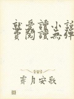 就爱读小说网免费阅读无弹窗