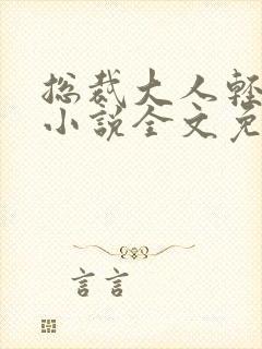 总裁大人轻一点小说全文免费阅读