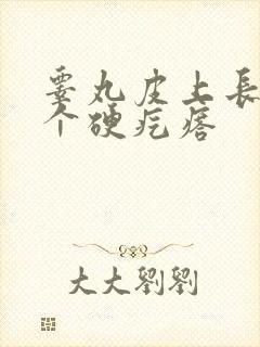 睾丸皮上长了一个硬疙瘩