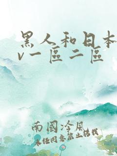 黑人和日本人av一区二区