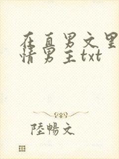 在直男文里撩言情男主txt