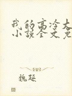 我的高冷大小姐小说全文免费阅读