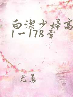 白洁少妇高义第1一178章