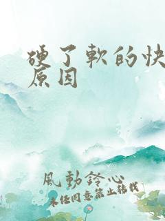 硬了软的快什么原因