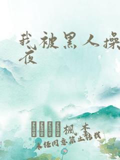 我被黑人操了一夜