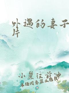 外遇的妻子伦理片