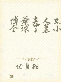 傅爷夫人又惊艳全球了暮小靓