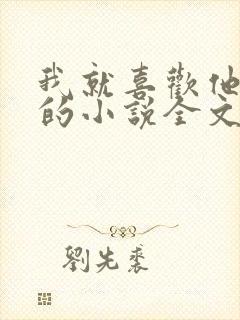 我就喜欢他那样的小说全文免费阅读