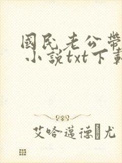 国民老公带回家 小说txt下载