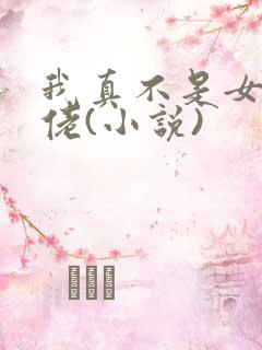 我真不是女装大佬(小说)