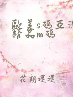 欧美s码亚洲码精品m码